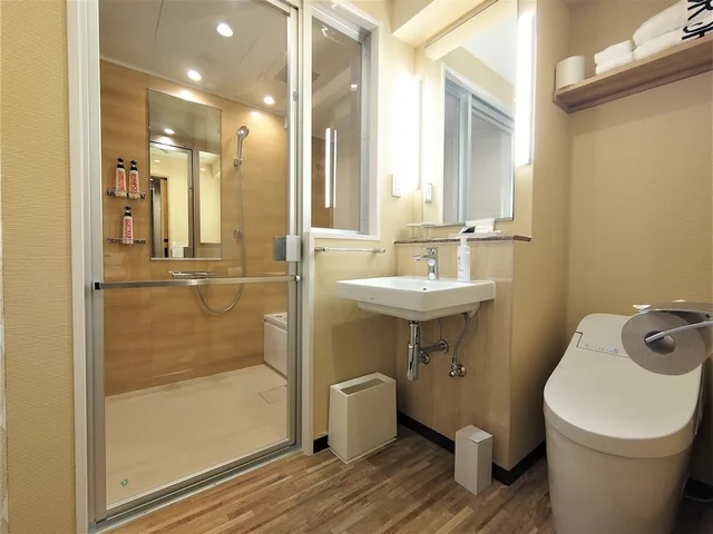 غرفة بسريرين مزدوجين، Green Rich Hotel Kyoto Eki Minami 2/2