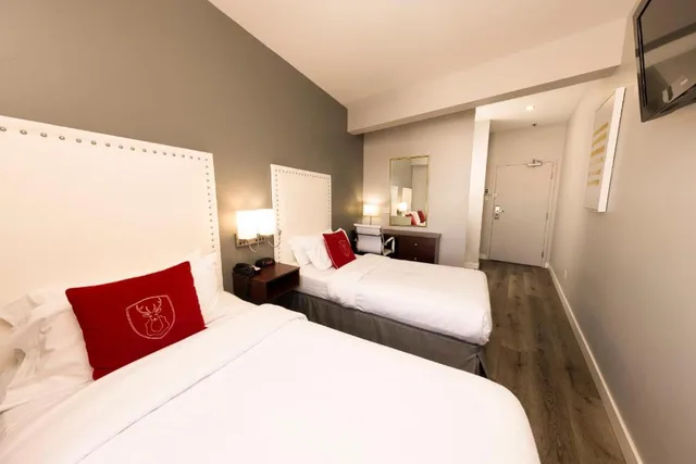 غرفة بسريرين، Hotel Du Nord 1/2