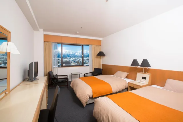 غرفة بسريرين منفصلين في طابق مرتفع، Hotel Granmirage 1/5