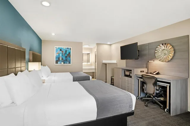 غرفة قياسية بسريرين كوين، Best Western Big Country Inn 4/7