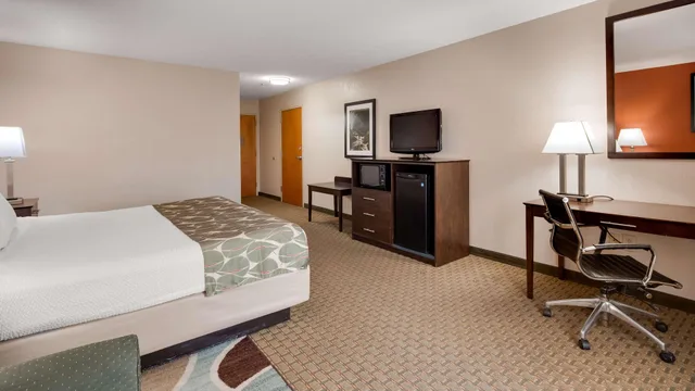 Flat, Queen Bed، Best Western Executive Inn Latta 1/2