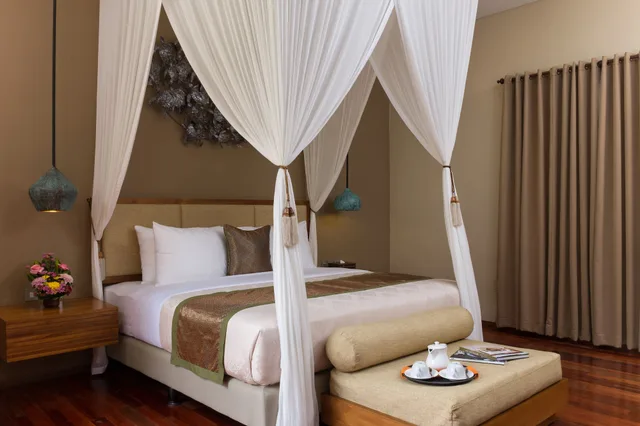 فيلا بسرير كينج وسريرين منفصلين بغرفتي نوم بمسبح خاص، The Secret Villas 2/5