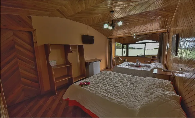غرفة قياسية رباعية بسريرين مزدوجين بغرفة نوم واحدة، Hotel Don Taco 2/2