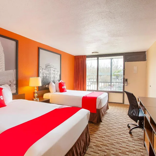 غرفة بسرير مزدوج لذوي الإعاقة، Hotel Port Allen LA I-10 West 8/10