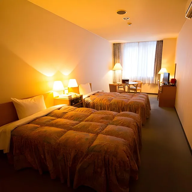 غرفة غربية بسريرين منفصلين بحوض استحمام، Sunriver Oboke 1/1