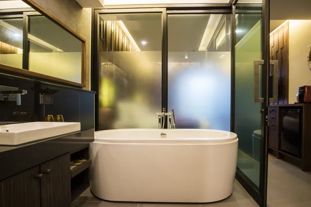 غرفة بريميوم بسرير كوين وسرير فردي بإطلالة على الجبل، Aonang Phu Pi Maan Resort And Spa 5/6