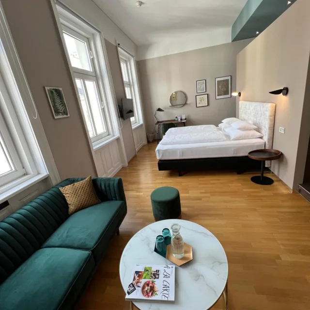 غرفة سوبيريور بسرير مزدوج، Hotel Rathaus Wein & Design 5/8