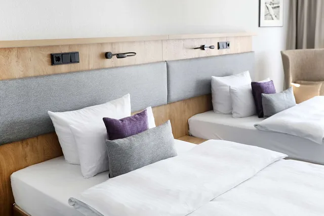غرفة كومفورت بسريرين منفصلين بشرفة، Best Western Hotel Windorf 5/7