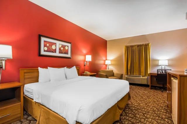 غرفة قياسية بسرير كينج، Quality Inn and Suites Chesterfield Village 3/10