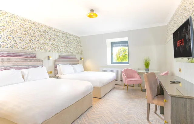 غرفة بسريرين مزدوجين، Bloomfield House Hotel Mullingar 2/2