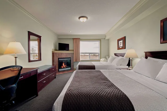 غرفة قياسية بسريرين كوين، Quality Inn & Suites Whitecourt 5/10