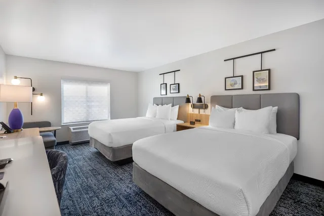 غرفة قياسية بسريرين كوين، Sleep Inn & Suites Henderson - Las Vegas 1/2