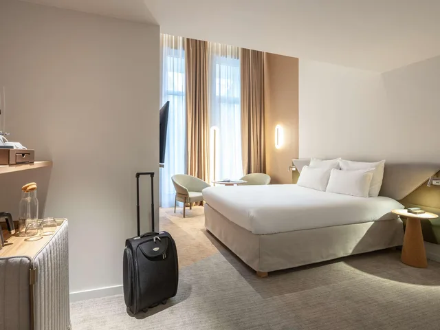 جناح ديلوكس بسريرين مزدوجين، Novotel Brugge Centrum 4/5