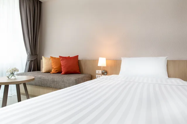 غرفة ديلوكس بسريرين منفصلين بإطلالة على المدينة، Prima Hotel Pattaya 7/10