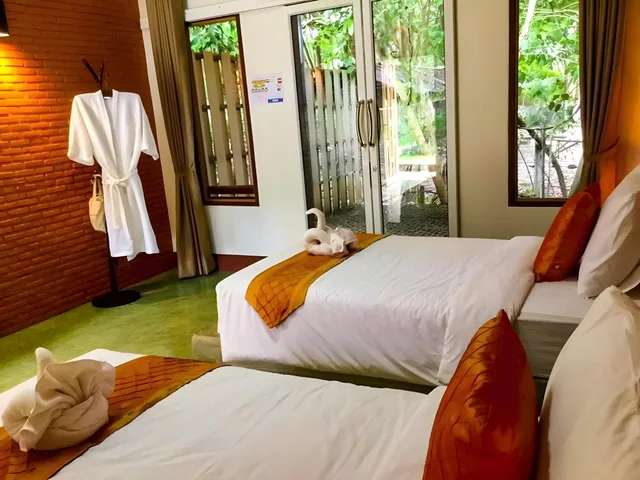 غرفة قياسية بسرير مزدوج أو سريرين منفصلين، Villa De Bua Resort And Spa At Nan 1/2