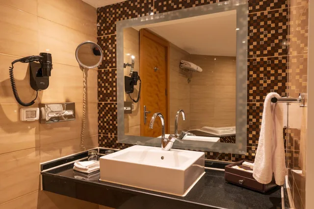 غرفة قياسية بسرير فردي بإطلالة على المسبح، Amwaj Beach Club Abu Soma 3/4
