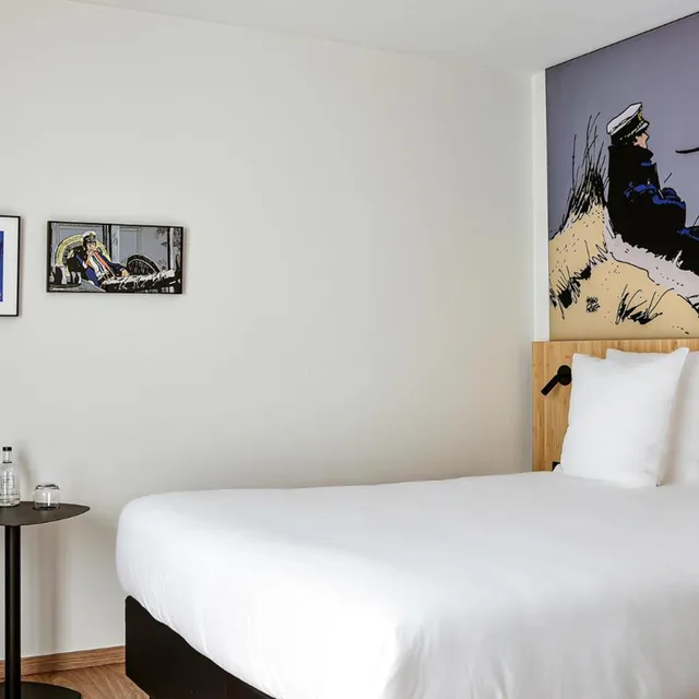 غرفة قياسية بسرير مزدوج، Comic Art Hotel 6/10