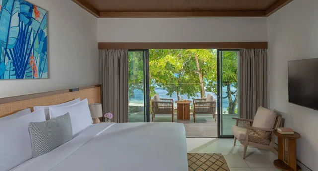 جناح بإطلالة على البحر بشرفة، Avani Plus Barbarons Seychelles Resort 1/2