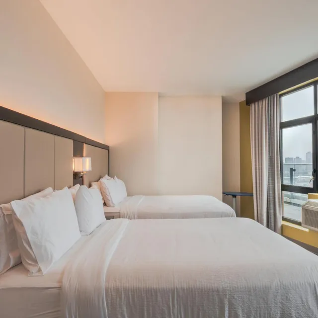 Standard, 2 Queen Beds, Skyline View, Pet Friendly, Holiday Inn Express Long Island City E New York, an IHG Hotel 1/5