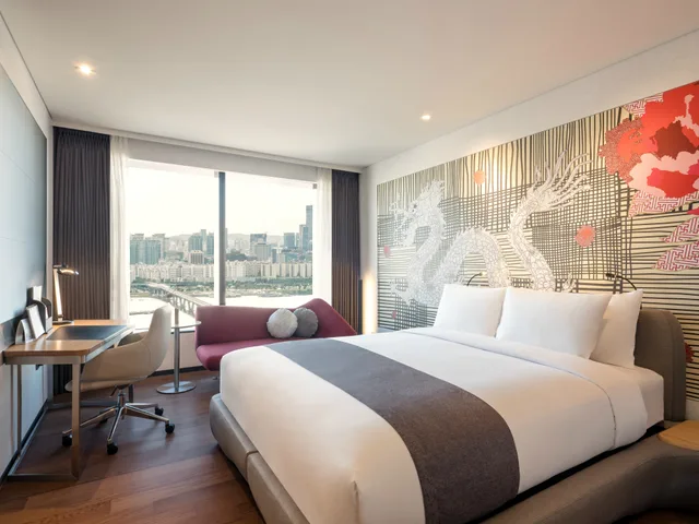 غرفة سوبيريور بسرير مزدوج، Novotel Ambassador Seoul Yongsan 1/1