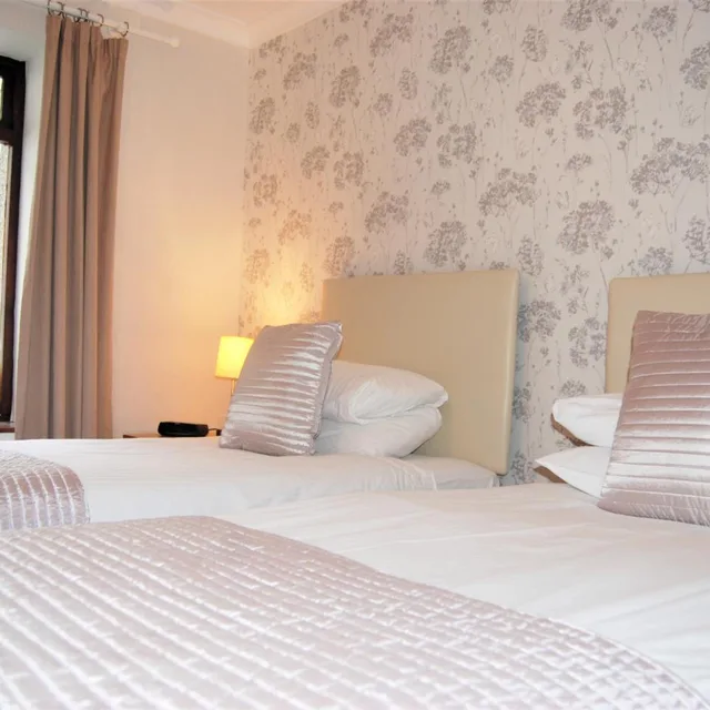 غرفة بسريرين منفصلين في الطابق الأرضي، Kingswood Hotel 4/5