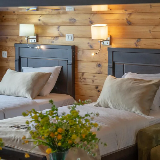 غرفة بسريرين منفصلين، Hotel Enigma 10/10
