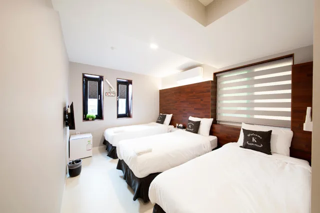 غرفة ديلوكس ثلاثية بثلاثة أسرّة، K-Guesthouse Seomyeon 1 2/2