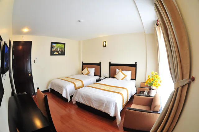 جناح بسرير مزدوج، Than Thien Friendly Hotel 2/4