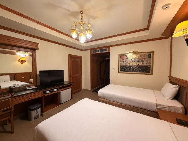 غرفة غراند ديلوكس بسريرين منفصلين، Taksila Hotel 3/4