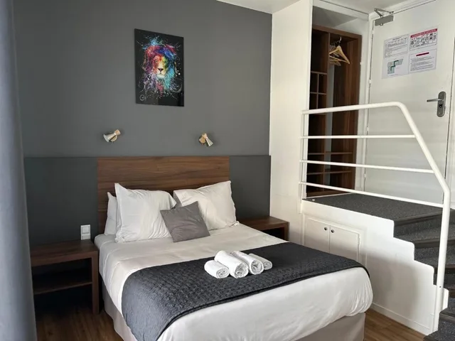 غرفة سوبيريور بسرير مزدوج، Hotel Moderne 2/3