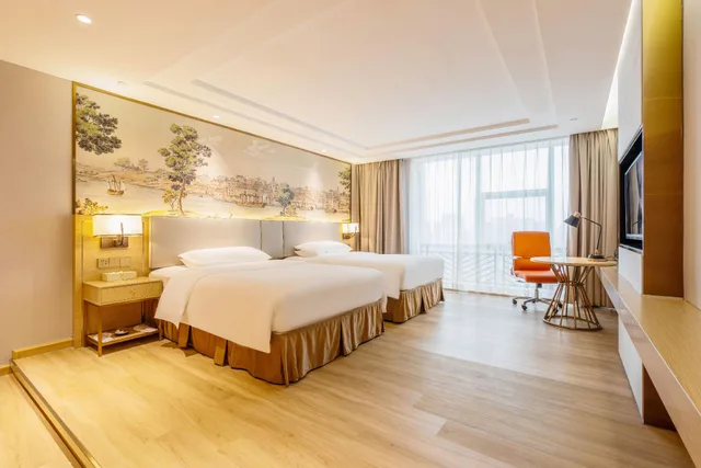 غرفة ديلوكس بسريرين منفصلين، Vienna Hotel (Guangzhou Yuexiu Huifu West Road) 1/1
