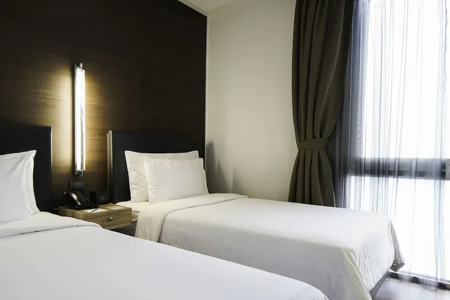 جناح سوبيريور بسريرين منفصلين بغرفة نوم واحدة بمطبخ، Lit Bangkok Residence 4/10