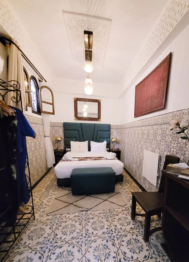جناح ديلوكس بسرير كوين، Riad Dar Khmissa 1/5