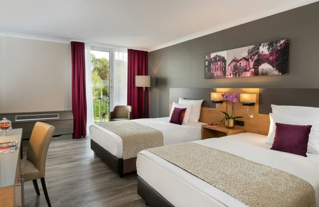 غرفة سوبيريور رباعية، Leonardo Hotel Dusseldorf Airport Ratingen 1/10