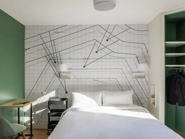 غرفة قياسية بسرير مزدوج، ibis Styles Asnieres Centre 3/9
