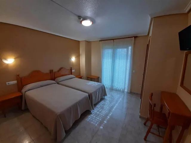 غرفة بسريرين منفصلين، Hotel Cano 10/10