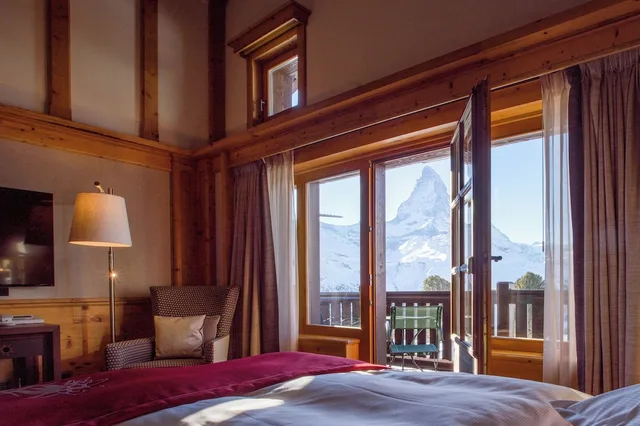 غرفة سوبيريور بسرير مزدوج، Riffelalp Resort 5/7