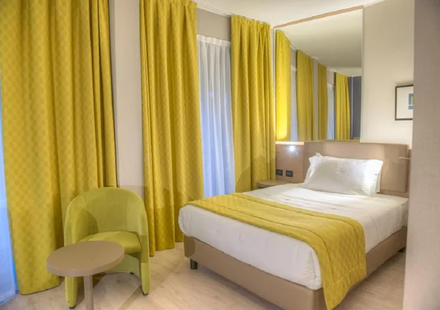 غرفة مفردة بسرير مزدوج، Cardano Hotel Malpensa 7/10
