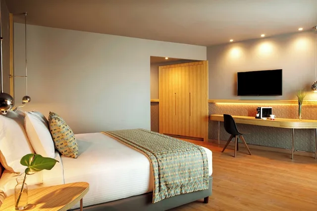 غرفة قياسية بسرير كينج بإطلالة على المدينة، Wyndham Grand Athens 4/8