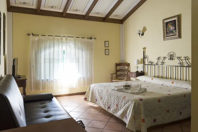 غرفة بسرير كينج، Hospedium Hotel Rural Soterrana 10/10