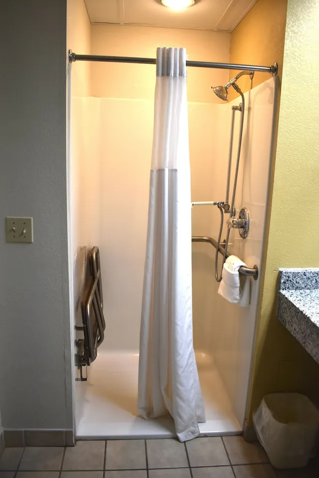 غرفة بسرير كينج لذوي الإعاقة، Quality Inn & Suites Kearneysville - Martinsburg, WV 3/3