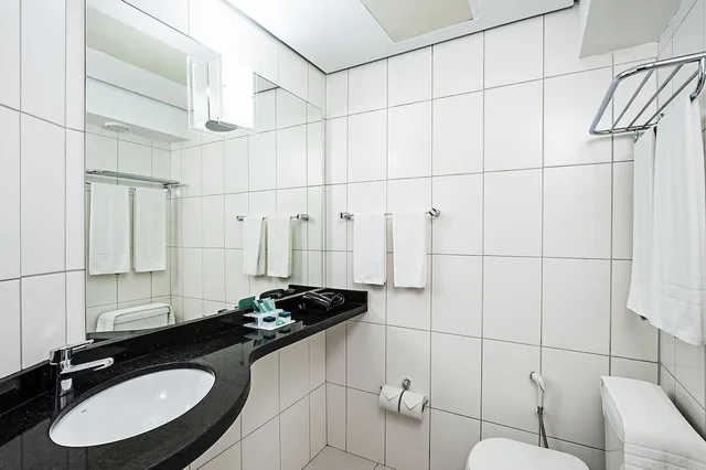 غرفة ديلوكس بسريرين منفصلين، Firenze Business Hotel (ex Slaviero Essential Palhoca Viacatarina) 5/5