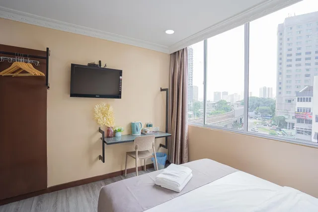 غرفة ديلوكس بسرير كوين، Hotel 28 Titiwangsa 1/3