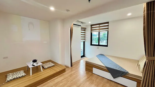 استوديو ديلوكس بسرير مزدوج بشرفة، Era Apartment Tam Da 2/7