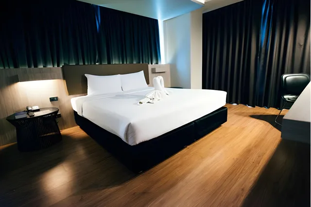 جناح بسرير مزدوج وسرير فردي، The Heritage Bangkok Hotel 2/2