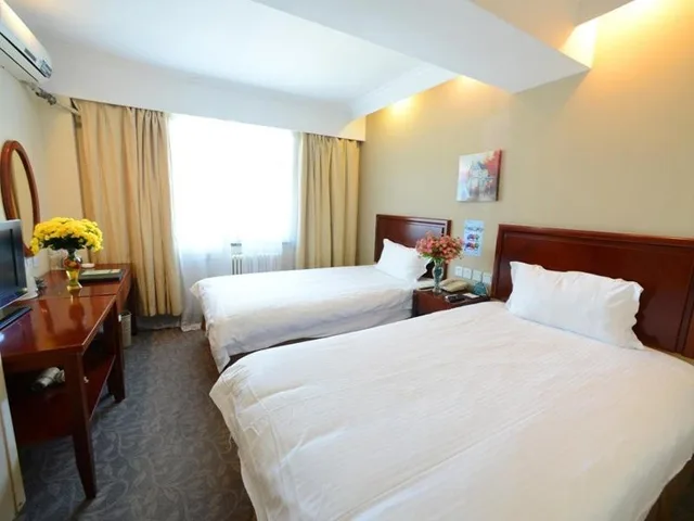 غرفة بسريرين منفصلين، GREENTREE INN HUAIBEI RENMIN ROAD 1/1