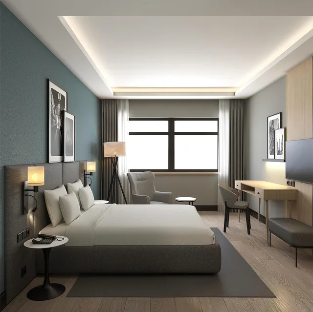 غرفة قياسية بسرير كوين، Radisson Hotel Amsterdam Schiphol Airport Hoofddorp 3/10