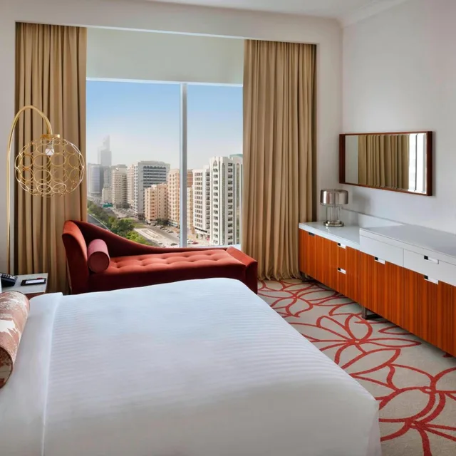 جناح بسرير كينج بغرفة نوم واحدة، Marriott Hotel Downtown 3/8