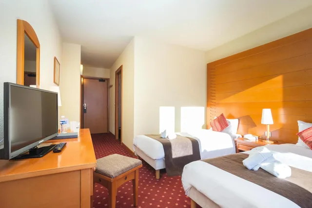 غرفة كلاسيكية بسرير مزدوج بإطلالة على الجبل، Hotel La Plagne Le Terra Nova - Winter 3/4