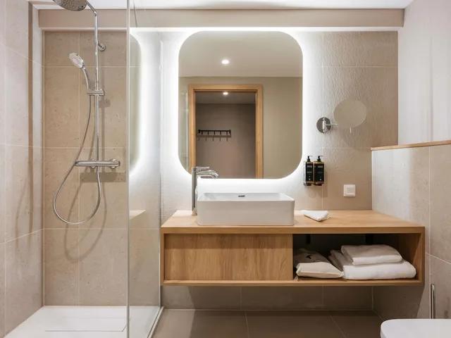 غرفة بريفيليج بسريرين منفصلين بإطلالة على الجبل، Mercure Szczyrk Resort 4/5